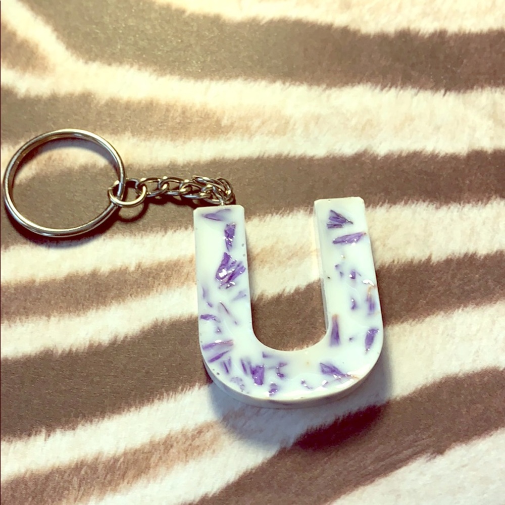 Resin keychain